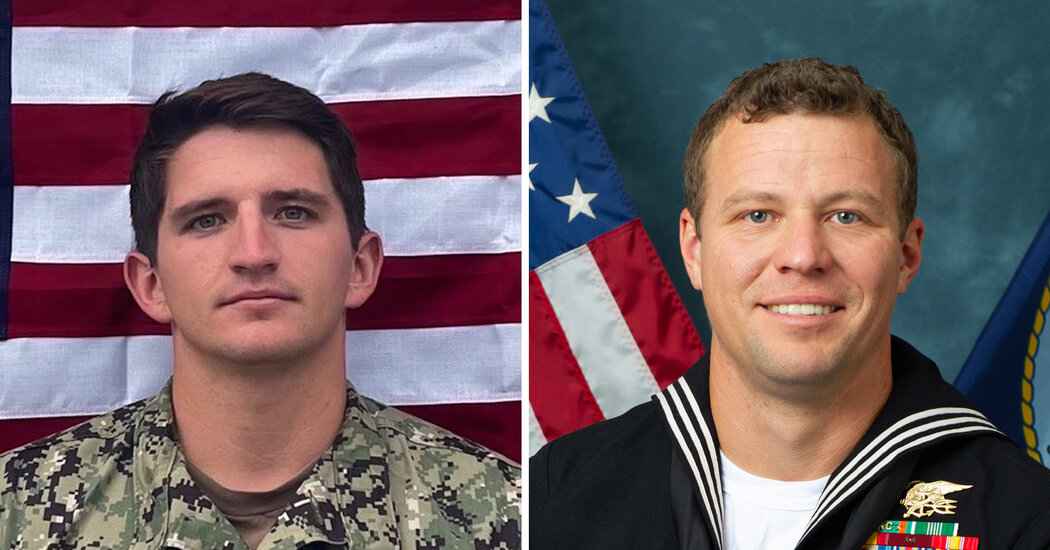 U.S. Identifies the Two Navy SEALs Lost in Raid Off Somalia Coast